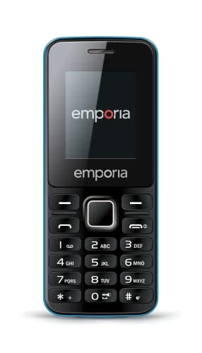 Emporia Telme MD212 - Mobile Phone, Black