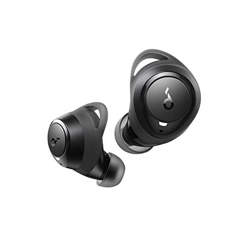 soundcore Wireless Earbuds, by Anker Life A1 Bluetooth Earbuds, Powerful Customized Sound, 35H Playtime, Wireless Charging, USB-C Fast Charge, IPX7 Waterproof, Button Control, Commute, Sports