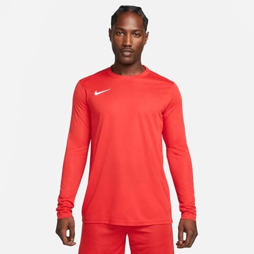 NIKE Men's Nike Park Vii Jersey Long Sleeve Sweater, Black/(White), L UK