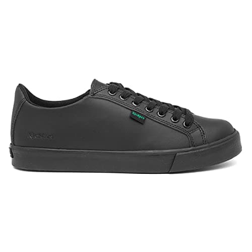 Kickers Unisex Kids Tovni Lacer Youth School Shoes, Black, 6 UK (39 EU)