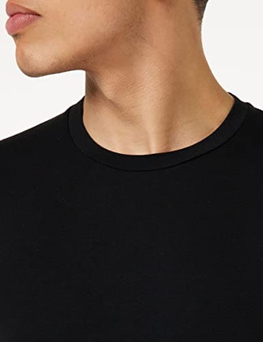 Emporio Armani Men's Shiny Big Logo T-Shirt, Black, S