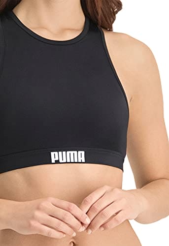 PUMA Women's Racerback Swimwear Bikini top