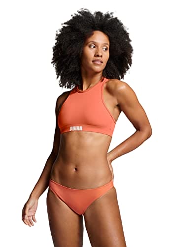 PUMA Women's Racerback Swimwear Bikini top