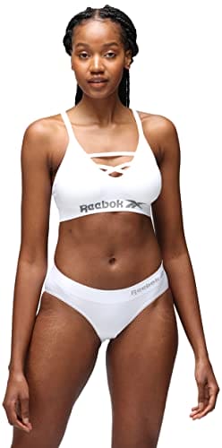 Reebok Women's Seamless Bra Maryna Marl Base Layer Top