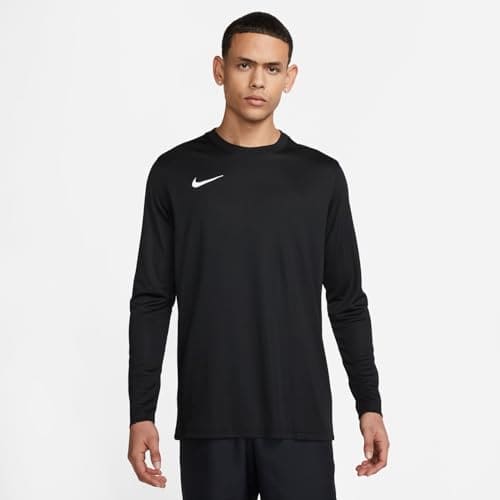 NIKE Men's Nike Park Vii Jersey Long Sleeve Sweater, Black/(White), L UK