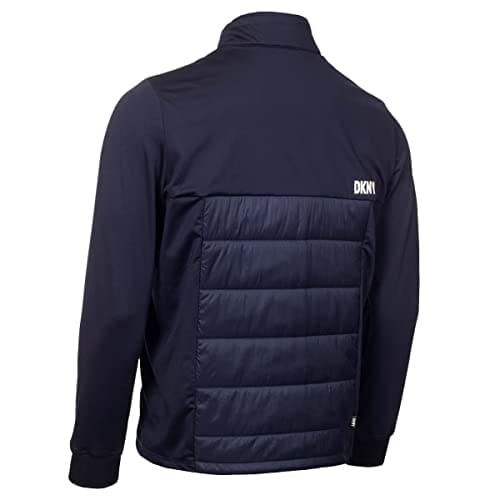 DKNY Mens District Hybrid Jacket - Navy - M