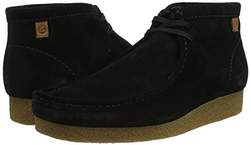 Clarks Shacre Wallabee Boot, mens Chukka, Dark Sand Suede, 8 UK (42 EU)