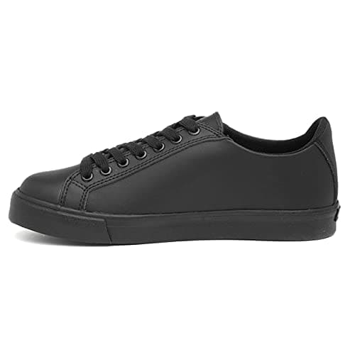 Kickers Unisex Kids Tovni Lacer Youth School Shoes, Black, 6 UK (39 EU)