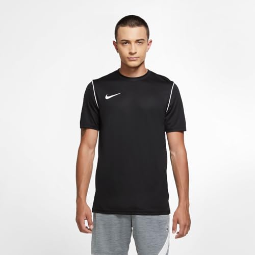 NIKE Men's M Nk Dry Park20 Top T Shirt, Black/White, M UK