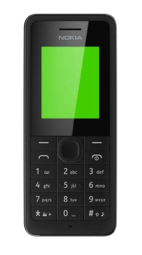 Nokia 106 unlocked Mobile Phone - Black