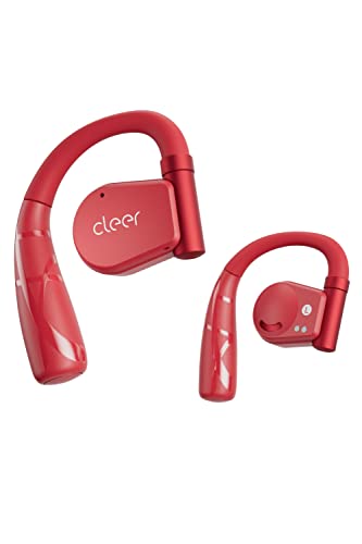 Cleer Audio ARC II - Open-Ear True Wireless Earbuds with Touch Controls - Long-Lasting Battery Life - Touch Control - Powerful Audio for Music, Podcasts, and More (Black)