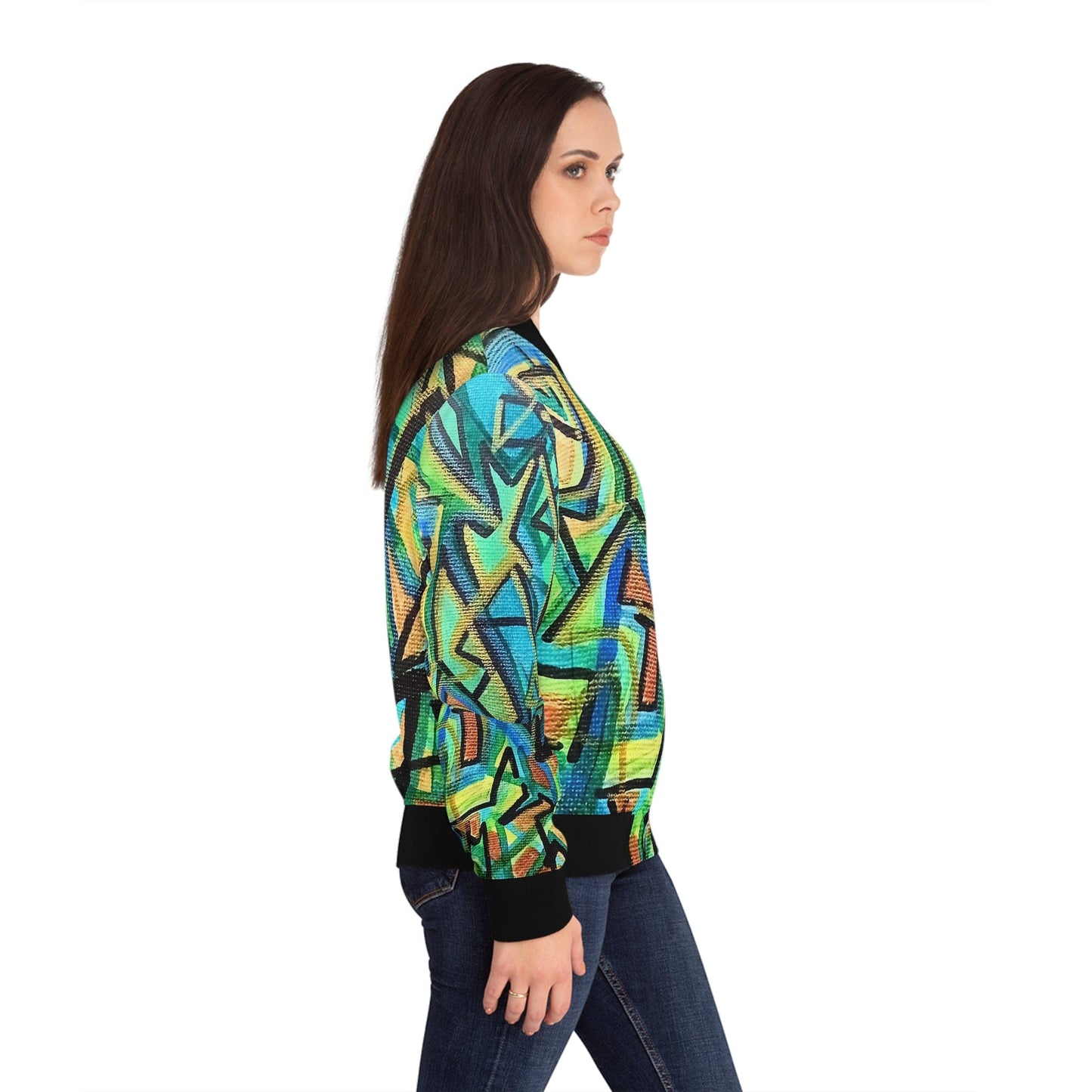 Women's Bomber Jacket (AOP)