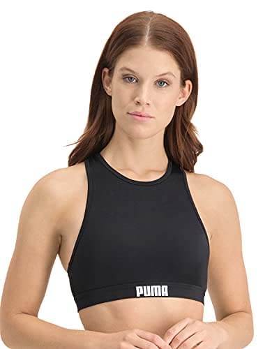 PUMA Women's Racerback Swimwear Bikini top