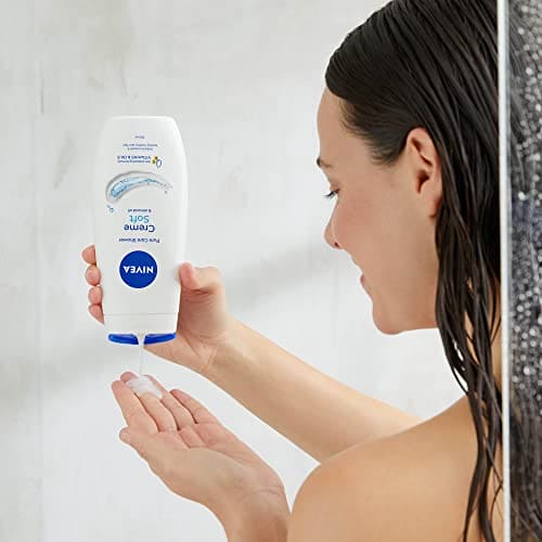 NIVEA Care Shower Creme Soft (250 ml) Enriched with Almond Oil, Moisturising Gel Body Wash, Skin Moisturiser with Mild Scent