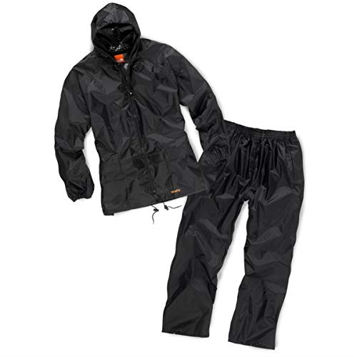 Scruffs T54559 2-Piece Waterproof Suit Black L