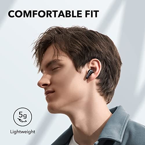 soundcore by Anker P3i Hybrid Active Noise Cancelling Earbuds, Wireless Earbuds with 4 Mics, AI-Enhanced Calls, 10mm Drivers, Powerful Sound, App for Custom EQ, 36H Playtime, Fast Charging