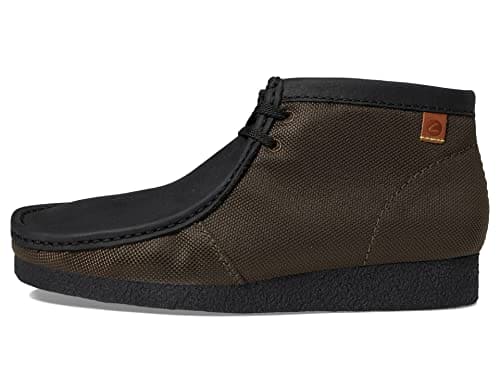 Clarks Shacre Wallabee Boot, mens Chukka, Dark Sand Suede, 8 UK (42 EU)