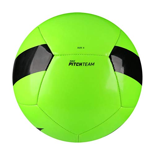 Nike NK Pitch TEAM Ball, Unisex, Green (Electric Green/Black), 5, 1 piece