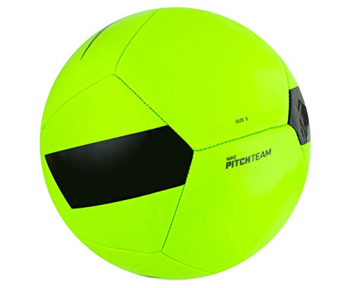 Nike NK Pitch TEAM Ball, Unisex, Green (Electric Green/Black), 5, 1 piece