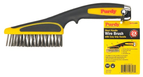 PURDY 140910100 Short Handle Wire Brush 11 inch