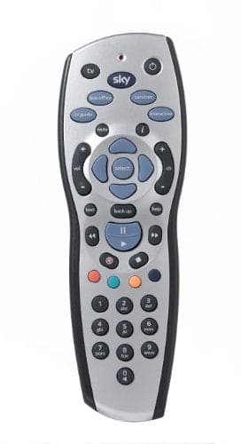 Original Sky+ HD remote – Duracell Batteries Included – Compatible with Sky+ HD digibox – Official Sky Branded Retail Packaging - SKY120,silver