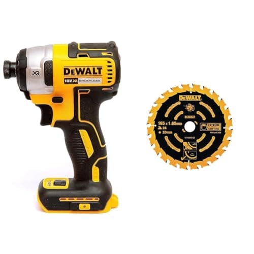 DEWALT DCF887N XR 18V 3 Speed BL Impact Driver Naked-Body ONLY, 18 W, 18 V, Multi, Bare Unit