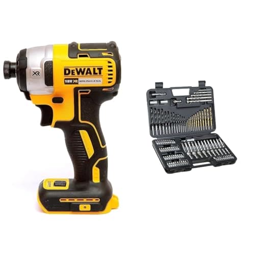 DEWALT DCF887N XR 18V 3 Speed BL Impact Driver Naked-Body ONLY, 18 W, 18 V, Multi, Bare Unit