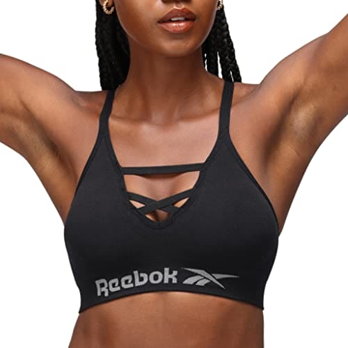 Reebok Women's Seamless Bra Maryna Marl Base Layer Top