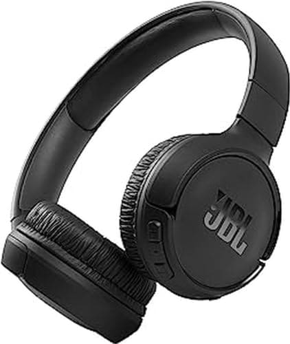 JBL Tune510BT - Wireless on-ear headphones featuring Bluetooth 5.0, up to 40 hours battery life and speed charge, in black