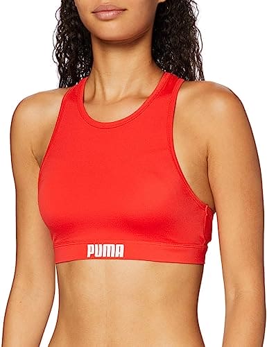 PUMA Women's Racerback Swimwear Bikini top