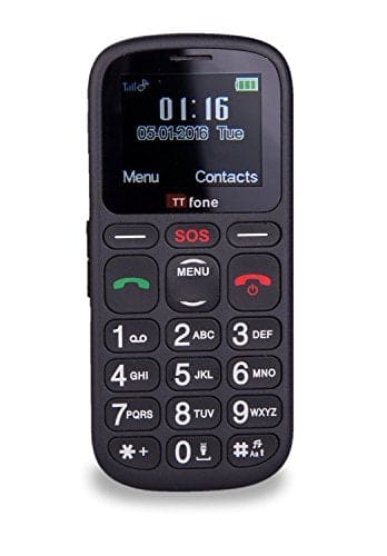 TTfone Comet Big Button Basic Simple Easy to Use Pay As You Go Emergency Mobile Phone (O2 PAYG)