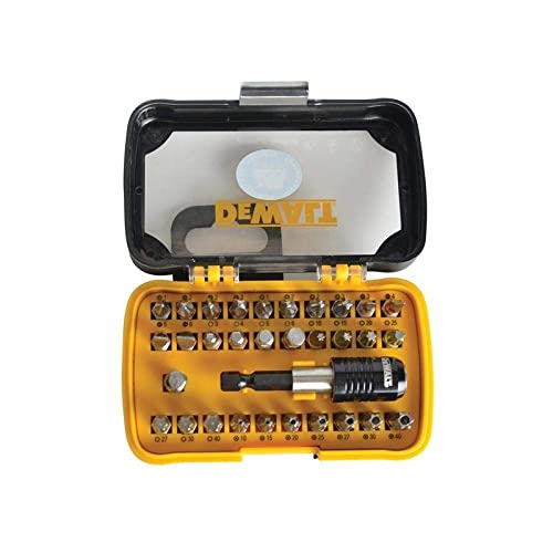 DEWALT DT7969-QZ, 32 Piece XR Professional Magnetic Screwdriver Bit Accessory Set, Yellow