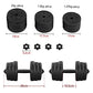 Yaheetech 2x10kg Hand Dumbbells Set for Men and Women Home Fitness Lifting Training Adjustable Free Weights