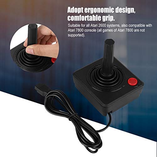 Retro Analog Joystick, 3D Classic Controller, Enhanced Game Control, Compatible with 2600 and 7800 Consoles