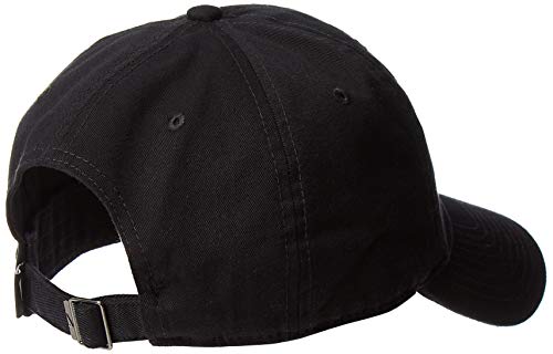 NIKE Men Heritage 86 Essential Swoosh Adjustable Cap - Black/Black, One Size