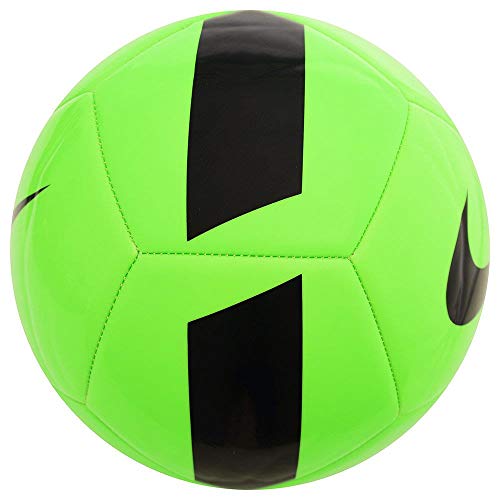 Nike NK Pitch TEAM Ball, Unisex, Green (Electric Green/Black), 5, 1 piece