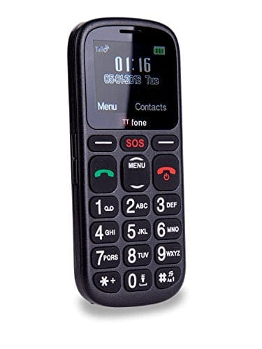 TTfone Comet Big Button Basic Simple Easy to Use Pay As You Go Emergency Mobile Phone (O2 PAYG)