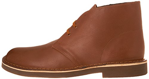 Clarks Men's Bushacre 2 Chukka Boot, Taupe Distressed Suede, 9 UK