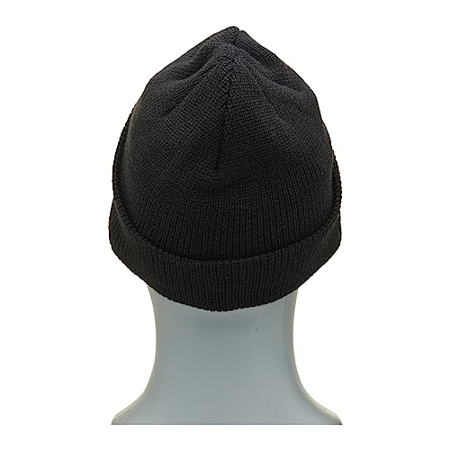 Blackrock HEAT Thermal Beanie Hat for Mens, Womens, Winter Black Beanie, Warm, Heated Clothing, Wooly Hats for Hiking, Ski, Fleece, Unisex One Size