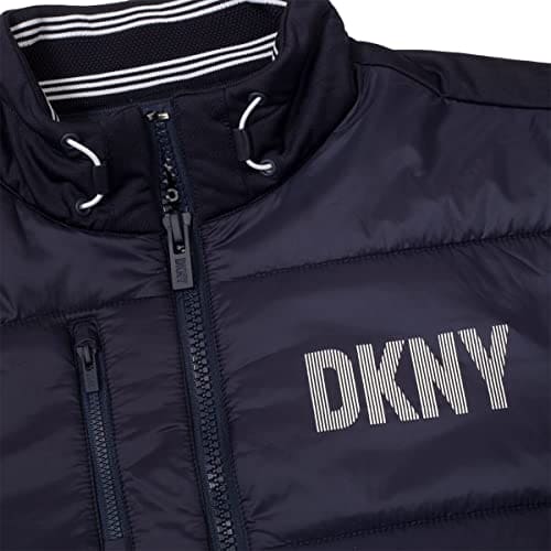 DKNY Mens District Hybrid Jacket - Navy - M