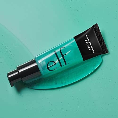 e.l.f. Power Grip Primer, Gel-Based & Hydrating Face Primer For Smoothing Skin & Gripping Makeup, Moisturizes & Primes, 6 Oz, Clear