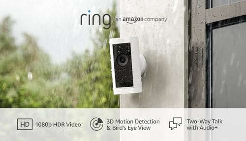 Introducing Ring Stick Up Cam Pro Battery by Amazon | Wireless Security Camera with 1080p HDR Video, 3D Motion Detection, alternative to CCTV | 30-day free trial of Ring Protect