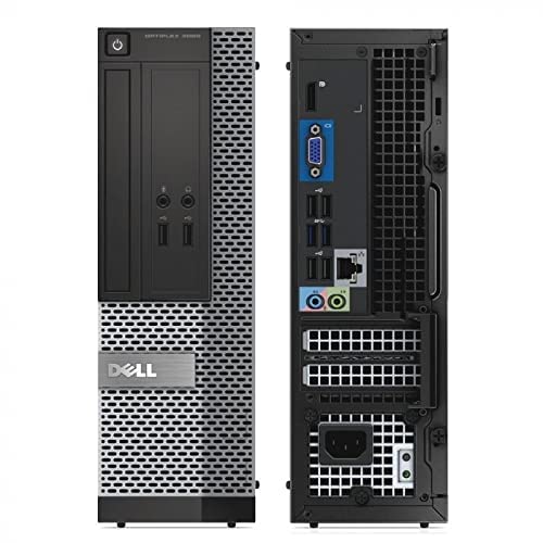 Window 11 Pro Optiplex Core i5 Series Desktop Small Form Desktop Tower PC (Intel Quad Core I5 4570, 8 Gb Ram, 120 SSD), (Renewed)