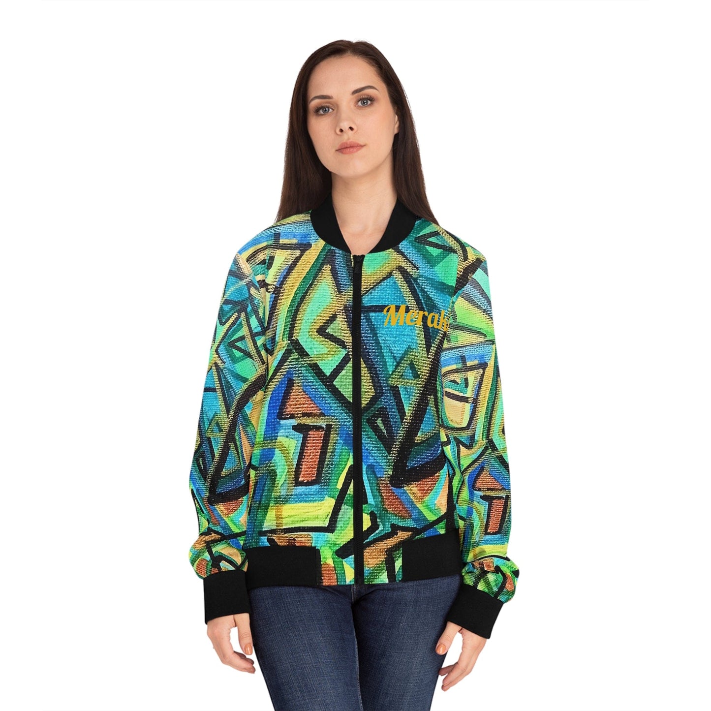 Women's Bomber Jacket (AOP)