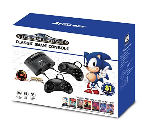 Sega Mega Drive Classic Game Retro Console 81 Built-In Games