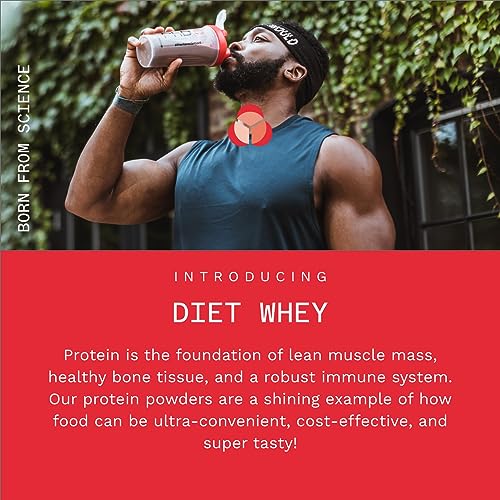 PhD Nutrition Diet Whey Low Calorie Protein Powder, Low Carb, High Protein Lean Matrix, Vanilla Crème Diet Whey Protein Powder, High Protein, 40 Servings Per 1 kg Bag