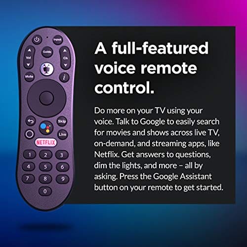 TiVo Stream 4K – Every Streaming App and Live TV on One Screen – 4K UHD, Dolby Vision HDR and Dolby Atmos Sound – Powered by Android TV – Plug-In Smart TV