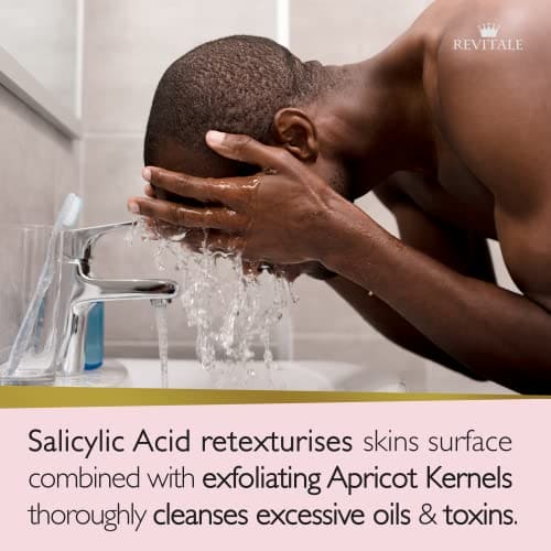 Revitale Salicylic Acid Scrub Soap, Pore Exfoliating, Softening Skin, Anti-Blemish