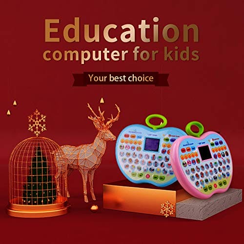 Eala Birthday Gift for Girls Kids, Education Computer Toys Age 1 2 3 Boys Toddlers Tablet Toys Gift Age 2 3 4 Childrens Girls Learning Toy for 2-4 Year Old Girls