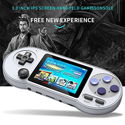 SF2000 Retro Games Console With 6000+ Games, 3.0 Inch Screen 2.4G Wireless Retro Games Console For TV, High Precision Control Game Consoles, Seven Emulators, Gift For Adults And Kids(2 Players)